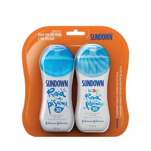 Kit Sundown FPS 30 120ML+ Gratis Sundown Kids FPS 30 120ml - Johnson Johnson