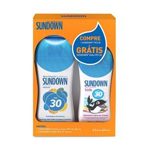 Kit Sundown Protetor Solar FPS 30 + Protetor Solar Kids FPS 30 - 200ml + 120ml