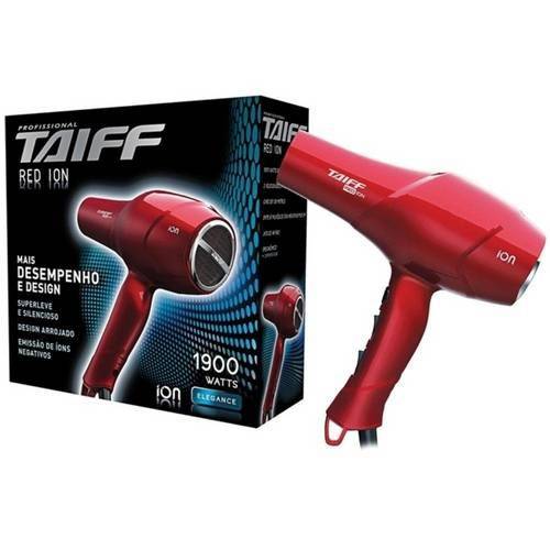 Kit Taiff 127v - Secador Red Ion 1900w + Prancha Red Ion