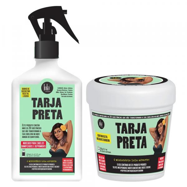Kit Tarja Preta Lola Cosmetics - Máscara + Queratina Líquida