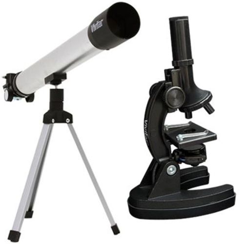 Kit Telescópico Vivitar de Refração 60x/12x e Microscópio - Vivtelmic30
