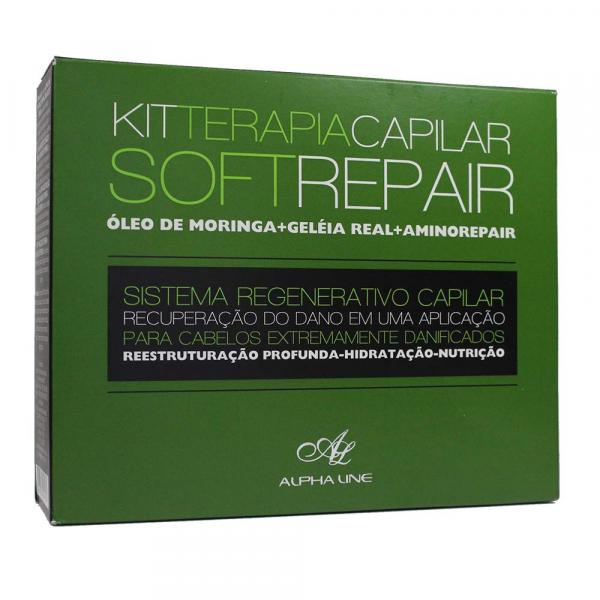 Kit Terapia Capilar Soft Repair 140g - Alpha Line
