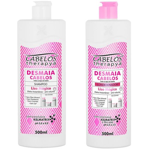 Kit Terapia Desmaia Cabelo (shampoo + Condicionador) - Kelma