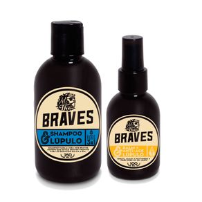 Kit The Braves Shampoo e Balm Conjunto