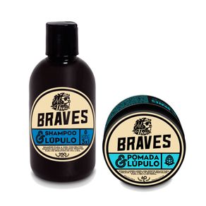 Kit The Braves Shampoo e Pomada Conjunto
