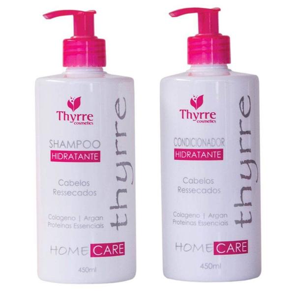 Kit Thyrre Cosmetics Home Care Hidratante Shampoo 450ml + Condicionador 450ml