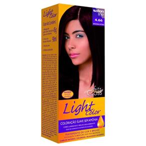 Kit Tintura Light Color Salon Line - Ligth Color 4.66 Borgonha Intenso