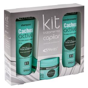Kit Tratamento Capilar Cachos Active Mirra?s - Kit Kit