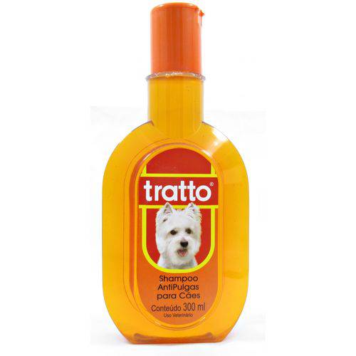 Kit 2 Tratto Shampoo Antipulgas para Cães 300ml