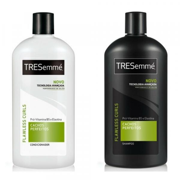 Kit Tresemmé Cachos Perfeitos Shampoo + Condicionador 750ml - Tresemme