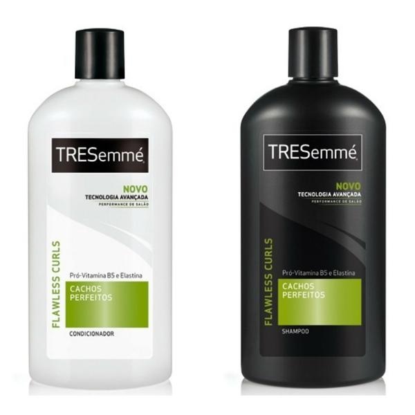 Kit Tresemmé Cachos Perfeitos Shampoo + Condicionador 750ml - Tresemme