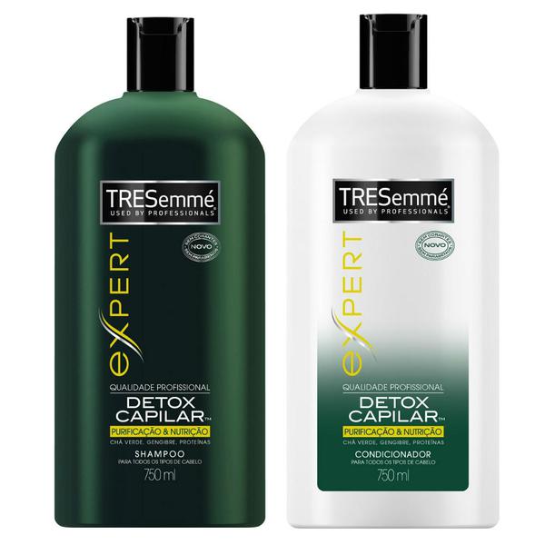 Kit Tresemme Expert Detox Capilar Shampoo 750ml + Condicionador 750ml - Tresemme