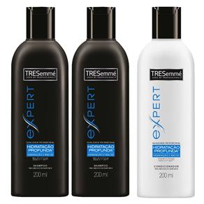 Kit Tresemmé Hidratação Profunda - Shampoo 200ml (2 Unidades) + Condicionador 200ml (1 Unidade)