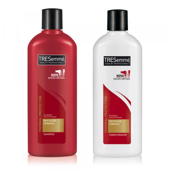Kit Tresemmé Proteção Térmica Shampoo + Condicionador 400ml - Tresemme