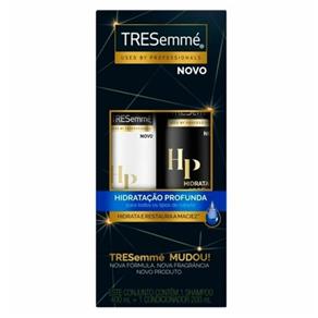 Kit Tresemmé Shampoo 400ml + Condicionador 200ml Hidratação Profunda