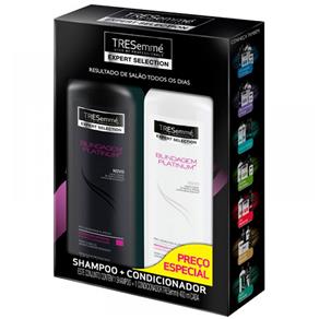 Kit Tresemmé Shampoo + Condicionador Platinum 400Ml