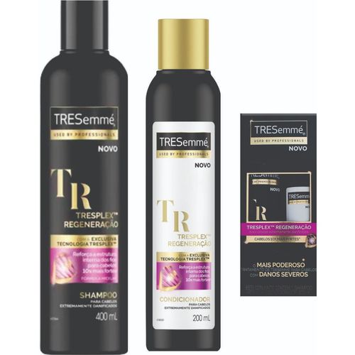 Kit Tresemmé Tresplex Regeneração Shampoo + Condicionador