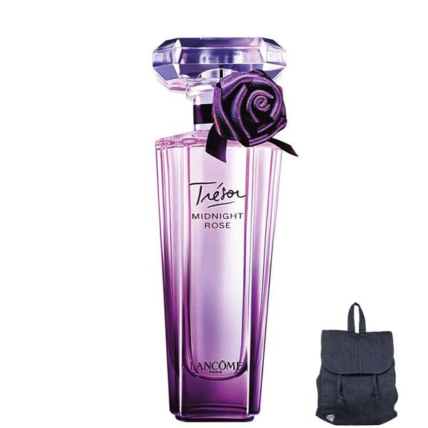Kit Trésor Midnight Rose Lancôme Eau de Parfum - Perfume Feminino 50ml+Lancôme Idôle - Mochila