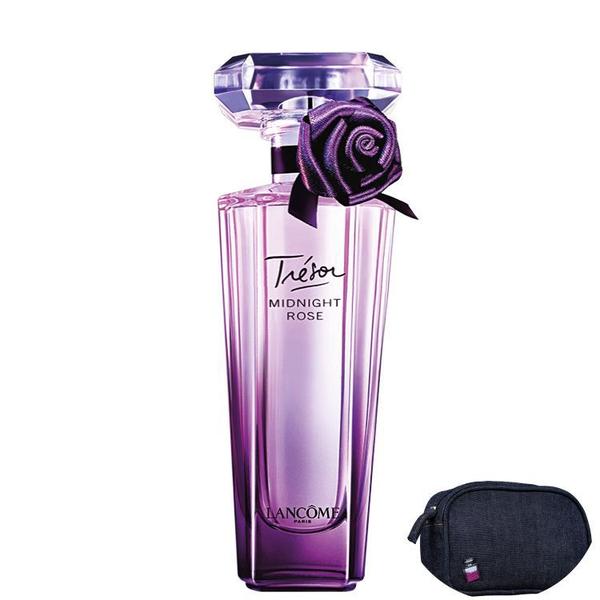 Kit Trésor Midnight Rose Lancôme Eau de Parfum - Perfume Feminino 50ml+Lancôme Idôle - Nécessaire