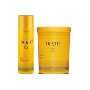 Kit Trivit Shampoo 1l e Máscara de Hidratacao 1kg