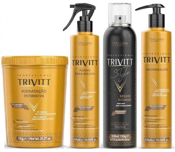 Kit Trivitt Profissional 04 Produtos - Itallian Hairtech