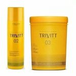 Kit Trivitt Shampoo 1l E Máscara De Hidratação 1kg