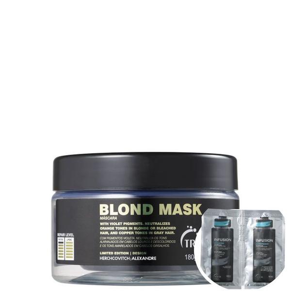 Kit Truss Alexandre Herchcovitch Blond-Máscara Desamareladora 180ml+Shampoo e Condicionador