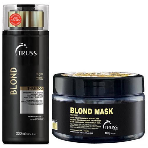 Kit Truss Blond Shampoo - 300ml + Máscara Alexandre Herchcovitch - 180g