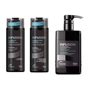 Kit Truss Infusion 3 Produtos - Shampoo Condicionador 2x 300ml + Infusion 650ml