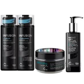 Kit Truss Infusion Shampoo + Condicionador + Night Spa Serum + Specific Mask