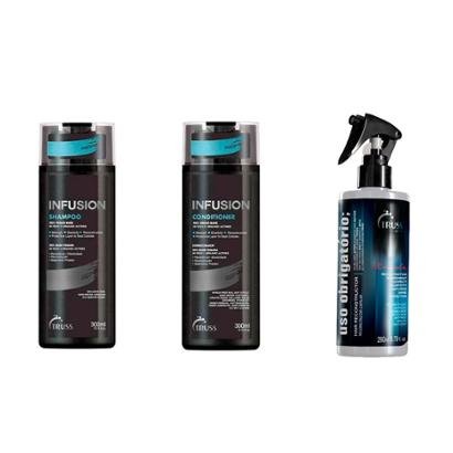 Kit Truss Infusion Shampoo + Condicionador + Uso Obrigatório Reconstrutor Capilar