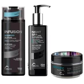 Kit Truss Infusion Shampoo + Specific Máscara + Night Spa 250ml