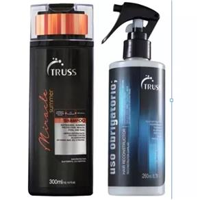 Kit Truss Miracle Summer Shampoo 300ml + Uso 260ml