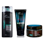Kit Truss Therapy Shampoo + Máscara Miracle + Scrub Therapy