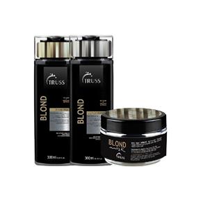 Kit Truss Trio Specific Blond Hair Shampoo 300ml + Condicionador 300ml + Máscara 180g