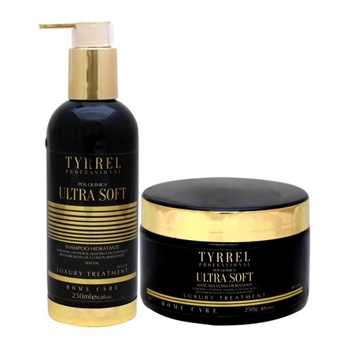 Kit Tyrrel Professional Pós Química Ultra Soft Shampoo + Máscara 250g