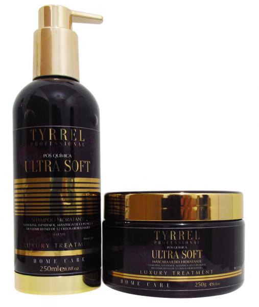 Kit Tyrrel Professional Pós Química Ultra Soft Shampoo + Máscara 250g