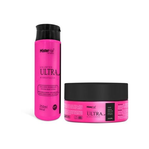 Kit Ultra Hidratação (shampoo e Máscara) - Mister Hair