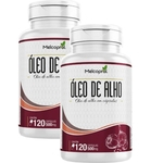 Kit 2un Oleo De Alho Termogenico 120capsulas 500mg Melcoprol Promoção