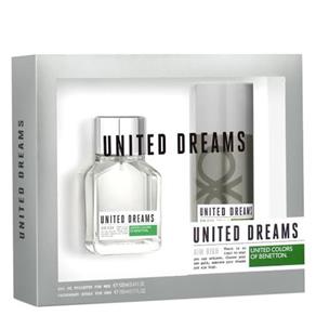 Kit United Dreams Aim High Benetton Eau de Toilette Masculino 100 Ml - 100 ML