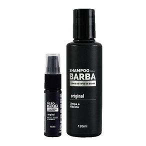 Kit UseBarba Shampoo e Óleo (2 Produtos) Conjunto