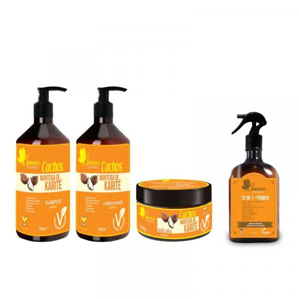 Kit Vegano para Cabelos Cacheados Baume (4 Produtos) - Baume Cosmetics