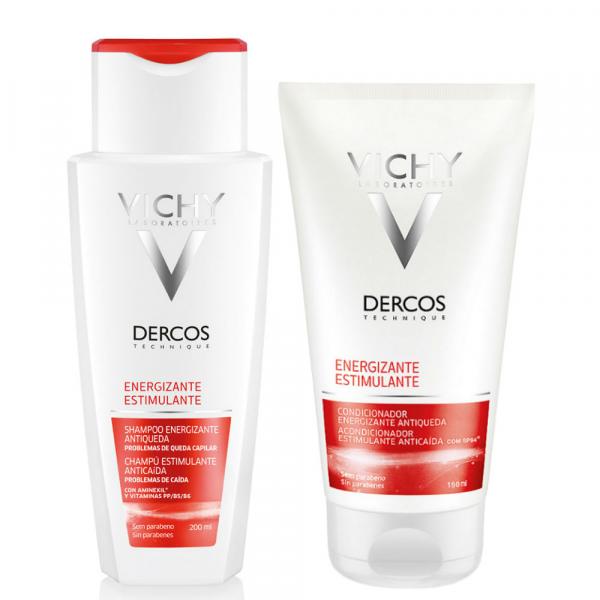 Kit Vichy Dercos Energizante Shampoo 200ml + Condicionador 150ml - Vichy