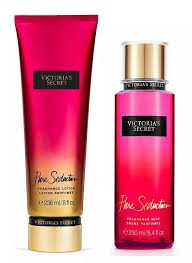 Kit Victoria Secrets Pure Seduction Body Splash 250 Ml + Hidratante 236 Ml