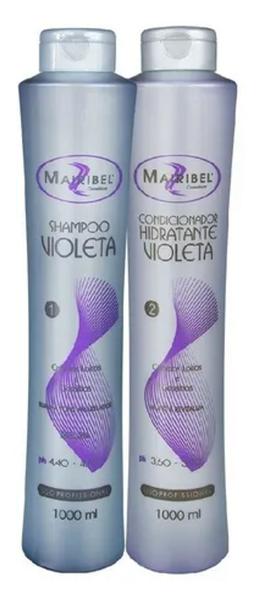 Kit Violeta Shampoo 1000ml + Condicionador 1000ml - Mairibel