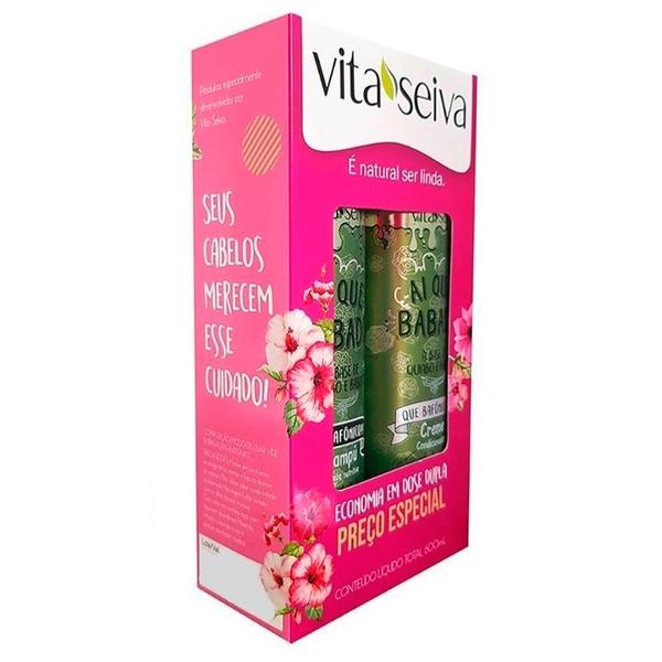 Kit Vita Seiva Babosa Shampoo + Condicionador 300ml