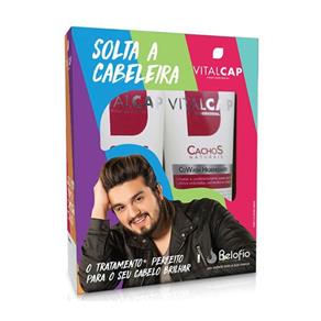 Kit Vitalcap Solta a Cabeleira Cachos Naturais Shampoo + CoWash Higienizante - 240ml + 240ml