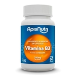 Kit 2 Vitamina B3 Apisnutri 60 cápsulas