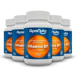 Kit 2 Vitamina B7 Apisnutri 60 cápsulas