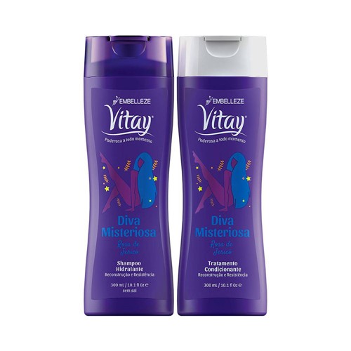Kit Vitay Shampoo + Condicionador Diva Misteriosa 300ml